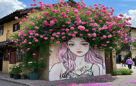 德钦怎么设计网红打卡墙绘