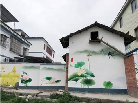 德钦室外墙绘-从选材到保养。