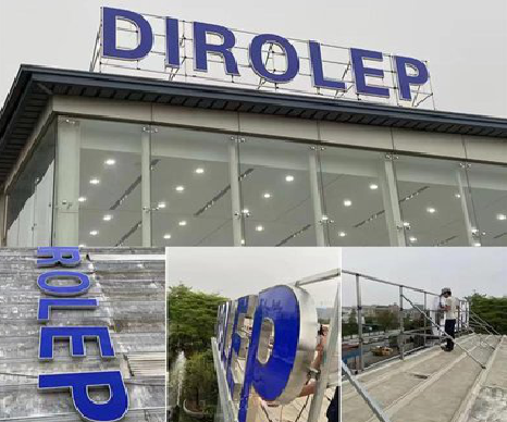 德钦楼顶发光字安装的注意事项。